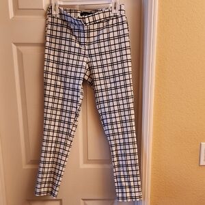 Amanda & Chelsea Monochrome Checkered Trousers